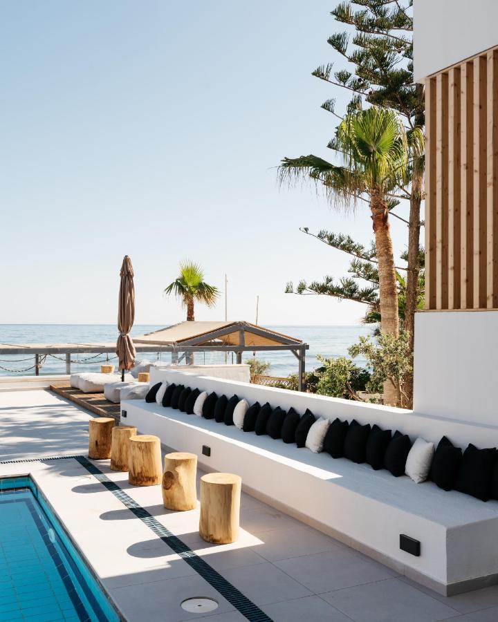 Petradi Beach Lounge Hotel Rétino Exterior foto